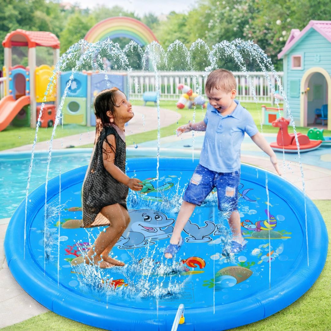 🐳💦PISCINA INFLABLE CON PILETA PARA BEBÉS Y NIÑOS 👶💙