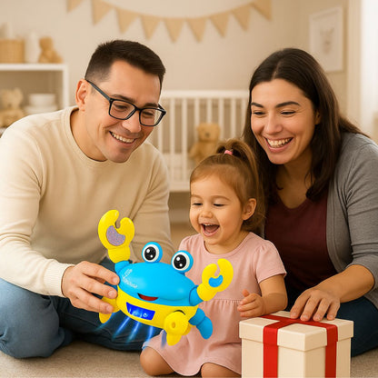 🦀💃 CANGREJO BAILARÍN MUSICAL LED 🎶✨