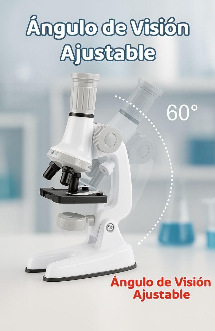 🔬✨ MICROSCOPIO CIENTÍFICO INFANTIL 🧒👧🧠